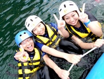 Not only big wave! Let's enjoy the Nagara river in the whole body